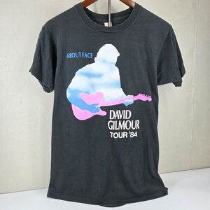 VTG 1984 David Gilmour About Face Tour 84 Screen Stars Single Stitch Shirt Sz L